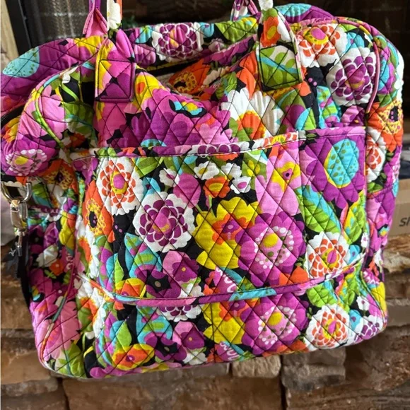 Vera bradley duffel tote bag - Picture 2 of 3